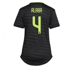 Real Madrid David Alaba #4 kläder Kvinnor 2022-23 Tredje Tröja Kortärmad
